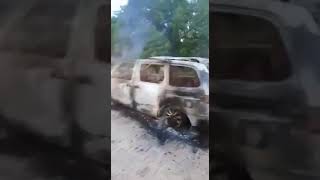 ATTACK: Two Policemen Killed, Vehicles Burnt in Police Headquarters in Anambra