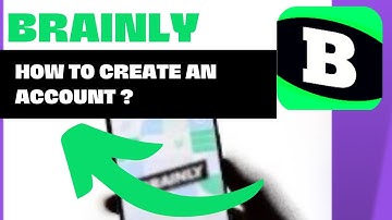 How to create an account in Brainly