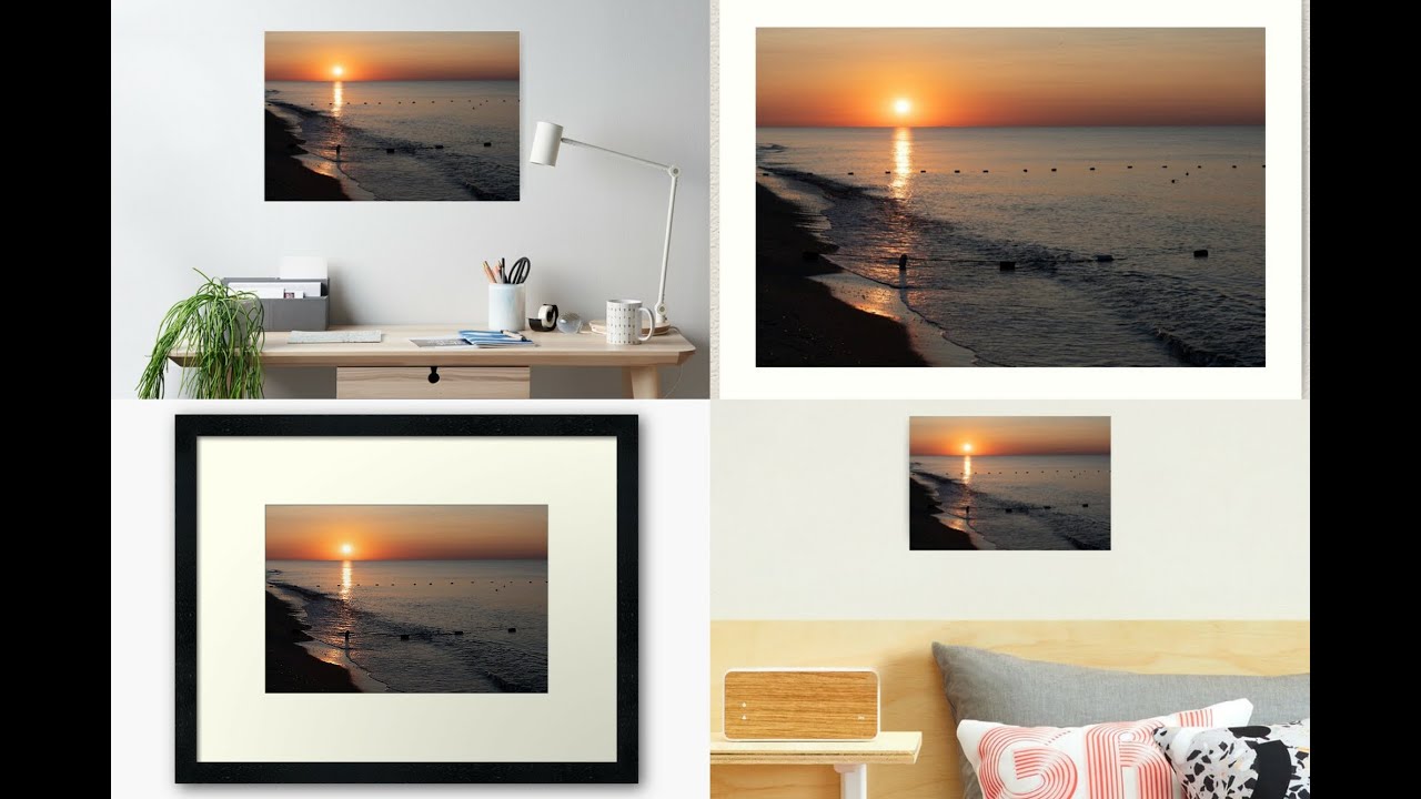 Sea Beach Photo Wall Art and Decor Ideas