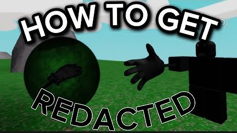 How to get redacted tower in slap battle tower defense | sbtd | roblox