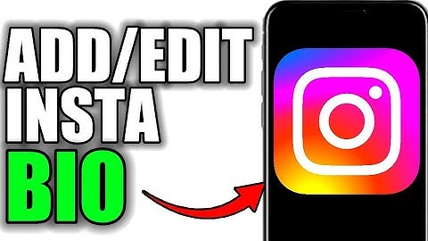 HOW TO ADD/CHANGE INSTAGRAM BIO! (FULL GUIDE)