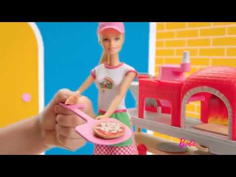 subterráneo Estándar Abundantemente La Cocina de Barbie Superchef y Barbie Pizza Chef | @Barbie en Español -  YouTube
