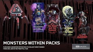 Monsters Within Bundles + Unlocking + Twitch Stream with Followers 【Apex Legends】 @leninpotter27