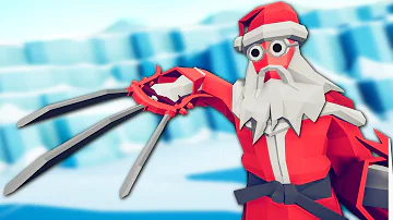 Santa Claws Sees You When You're Sleeping - Totally Accurate Battle Simulator (TABS)