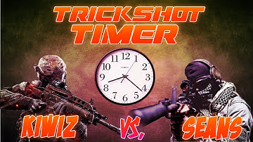Trickshot Timer - SoaR Kiwiz Vs. Obey Seans! (BO2)