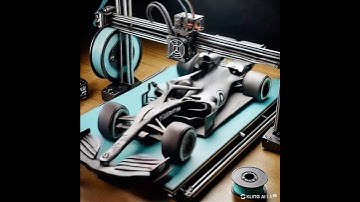 3d printed formula car by ai #3dprinter #lego #automobile #3dprinting #formula1 #toys #3d