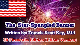 The Star-Spangled Banner (with Lyrics)｜USA National Anthem (1 Hour Version)