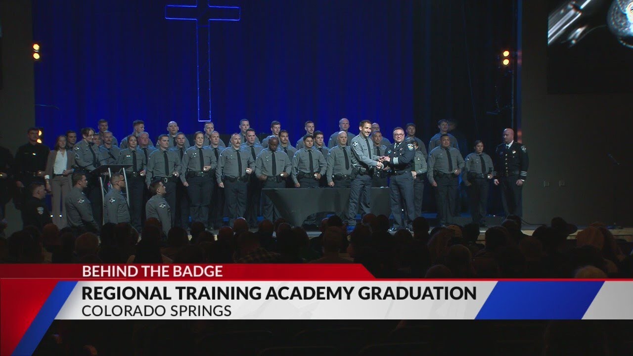 El Paso County Regional Training Academy holds graduation ceremony