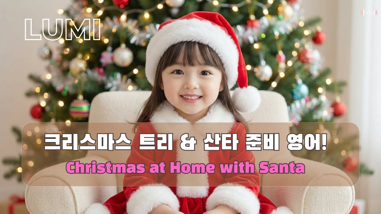🎄🏠 [EP.03-06] 크리스마스 트리 & 산타 준비 영어! Christmas at Home with Santa | 루미의 크리스마스 하우스