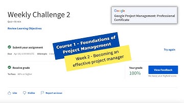 Foundations of project management weekly challenge 2 || Google Project Management