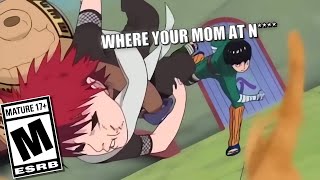 How ROCK LEE beat the DAWG out of GAARA 