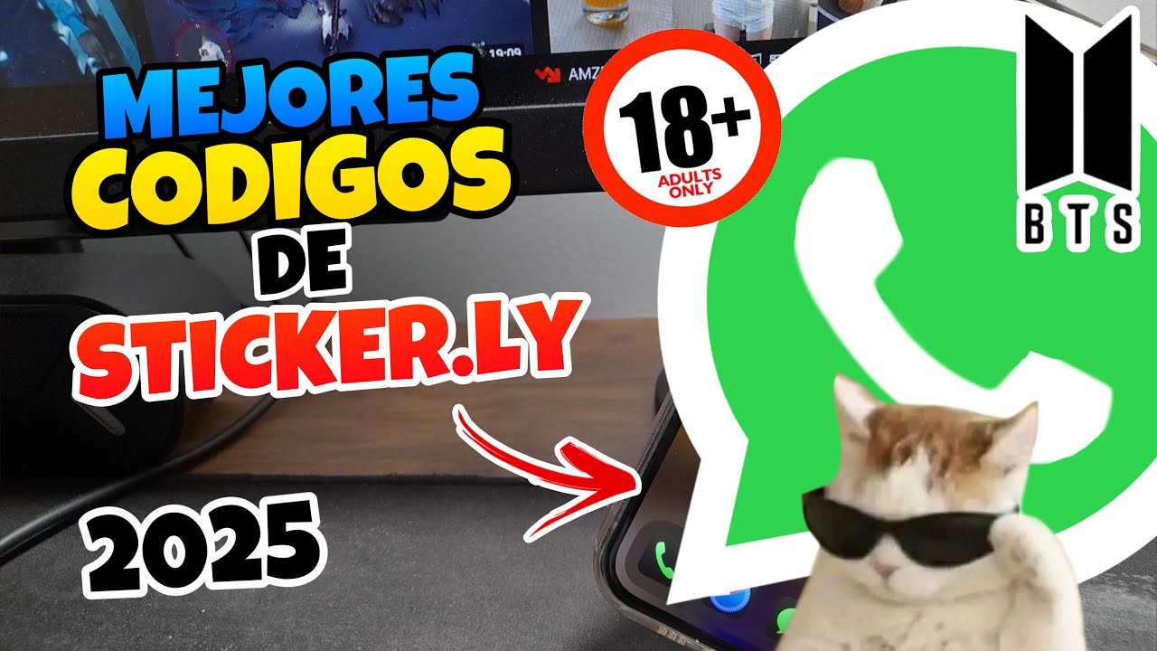 👉 Los MEJORES CODIGOS de STICKER.LY 2025 🔥