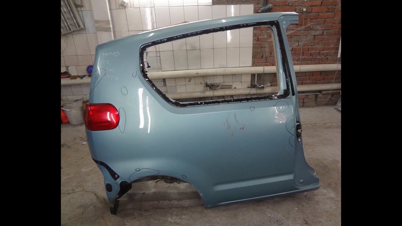 ЗАМЕНА ЗАДНЕГО КРЫЛА Toyota Porte - YouTube