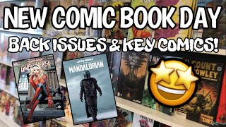 NEW COMIC BOOK DAY HAUL, BACK ISSUES & KEY COMICS!
