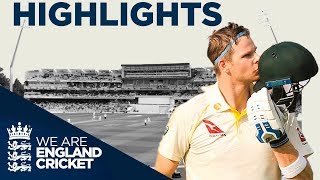 Steve Smith Makes 144 On Test Return | The Ashes Day 1 Highlights | First Specsavers Ashes Test 2019