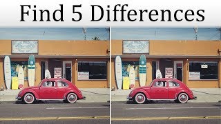 Find The Differences - Very Hard Level | Find Difference Between Two Pictures Of Shop Front