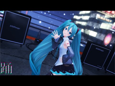 [MMD] 　「踊」　YYB式初音ミク_NT