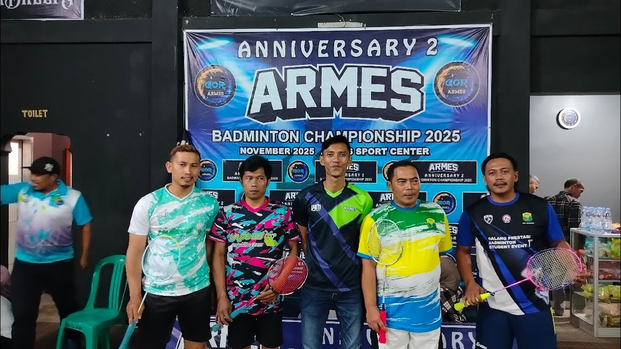 AJI - ANDI VS YANA - DIAN | INTREN | ARMES ANNIVERSARY II BADMINTON CHAMPIONSHIP 2025