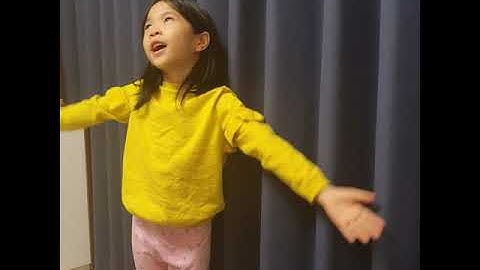 Bài hát lung linh ngôi sao nhỏ Nguyễn Minh Anh 1A2 NTT