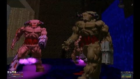 Alien Vendetta + Wrath of Cronos 1.4D for Doom 2 - Map 26: Dark Dome