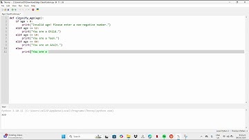 Age Classifier using Python