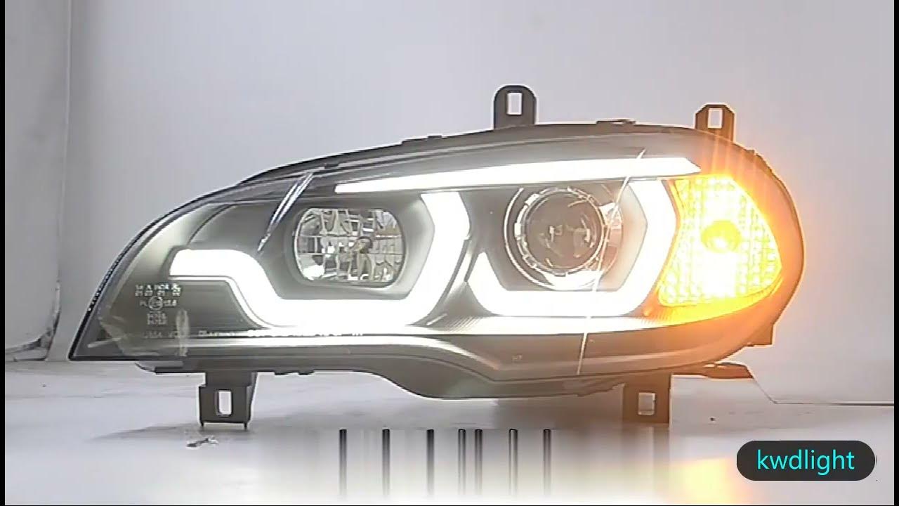 2007 2013 BMW X5 E70 led headlight YouTube
