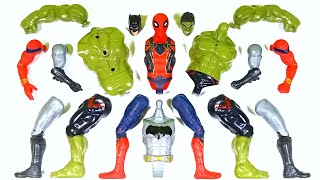 Assemble Toys ~ Spider-Man, Hulk Smash and Batman ~ Avengers Marvel Toys