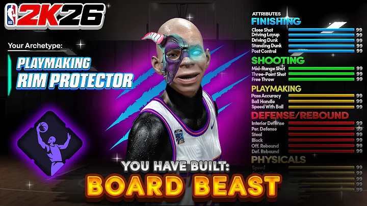 THIS 6'11 "BOARD BEAST" IS THE BEST CENTER BUILD in NBA 2K26