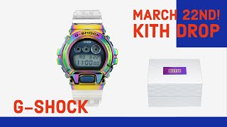 G-Shock HOT DROP Release NOTICE! KITH 6900 March 22 Drop
