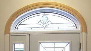 Curved trim layout