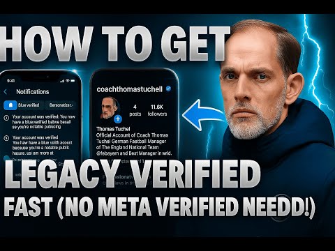 How To Get Instagram Legacy Verification FAST No Meta Verified Needed! All In One