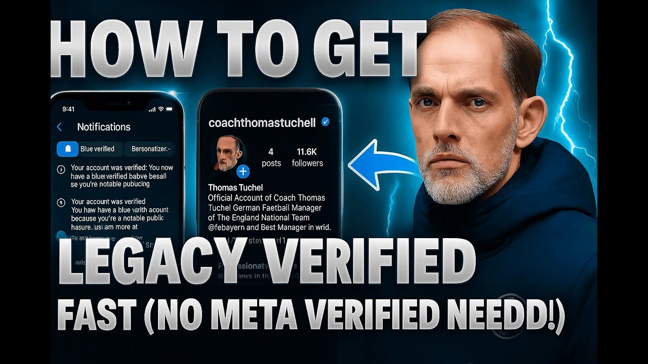 How To Get Instagram Legacy Verification FAST No Meta Verified Needed! All In One