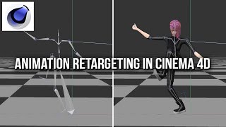 Retarget Animations for Pwnisher Moving Meditations-Cinema 4D