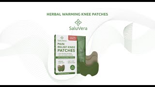 Saluvera Herbal Knee Pain Relief Patches