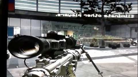 MW2 Trickshot tutorial episode 1 the ladder stall