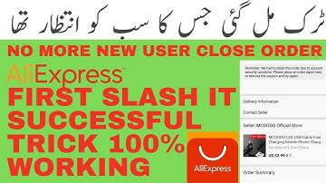 AliExpress Order Closed for Security Reasons Solution | AliExpress Slash it Trick