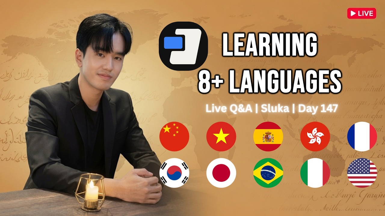 Study 12 Languages With Me | Q&A | Sluka | Day 147 - YouTube