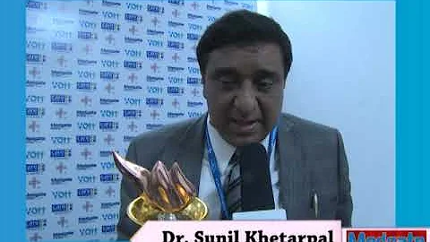 Dr  Sunil Khetarpal at 4th International Healthcar...