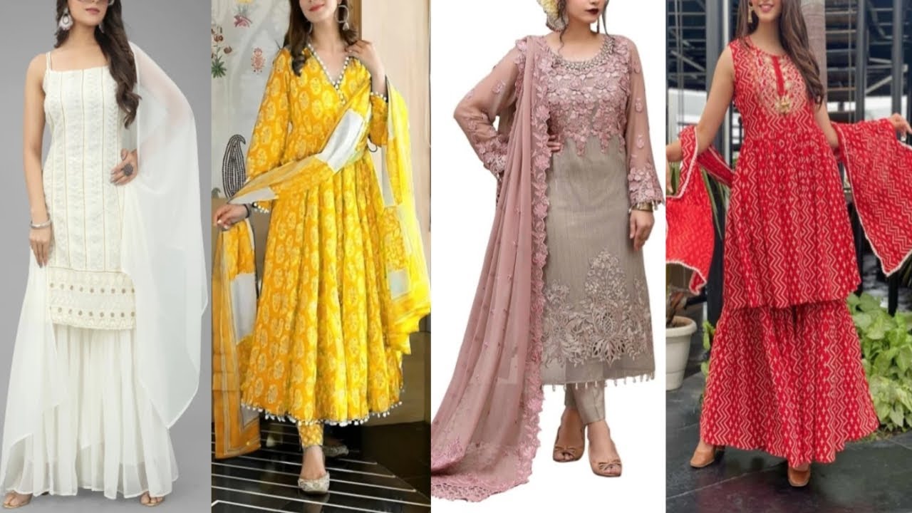 Beautiful shuit for girls trending fashion - YouTube