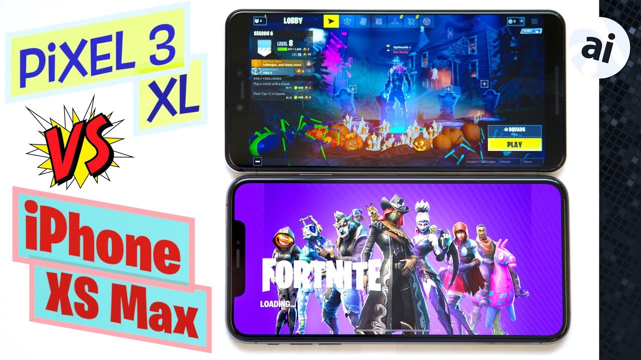 fortnite pixel 3 xl vs iphone xs max best gaming phone - pixel 2 xl fortnite