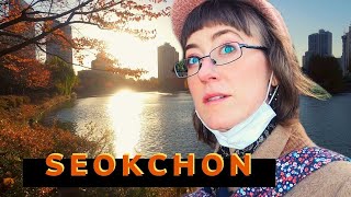 Seokchon Artificial Lake & Tallest Skyscraper in KOREA 석촌 Autumn Visit in Seoul 🍂 #koreanhistory