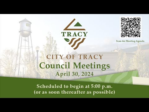 April 30 2024   Tracy City Council Meetings