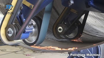 JT-CZJ Heavy duty polishing machine for container - Tank shell polishing machine in Malaysia