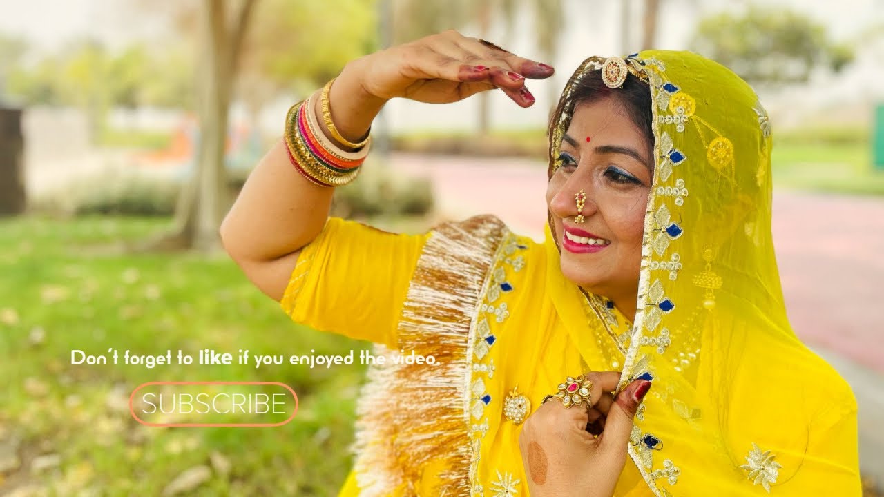 Hariyo Podino  Rajasthani Folk Dance  Saroj S Khichi  Veena Music