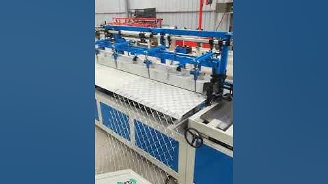 wire mesh making machine, chain link fencing machine