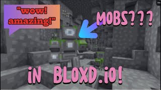 Bloxd.io ADDED HOSTILE MOBS!
