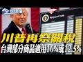 川普再祭關稅 台灣部分商品適用10%或12.5%｜對伊朗發動最大規模攻擊? 川普:接近決定中【全球現場】20260724 @全球大視野Global_Vision