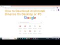 How To Install Binance App on PC | Install Binance App on Windows 11 Laptop (2022)