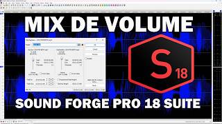 COMO CONFIGURAR A MIX DE VOLUME NO SOUND FORGE PRO 18 SUITE