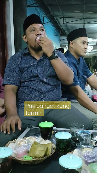 pas banget kang tarmin ngakak